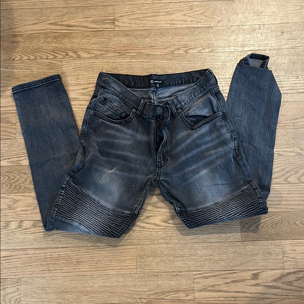 INC International Concepts Black Slim Jeans with Modern Fit